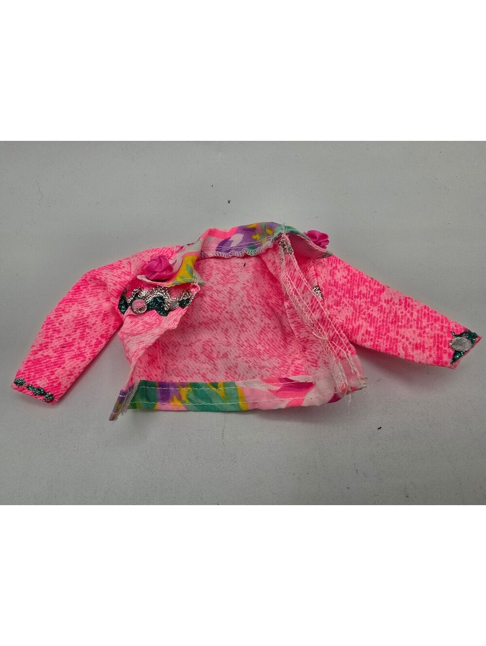 Paint n Dazzle 1993 Barbie Pink Jacket Barbie